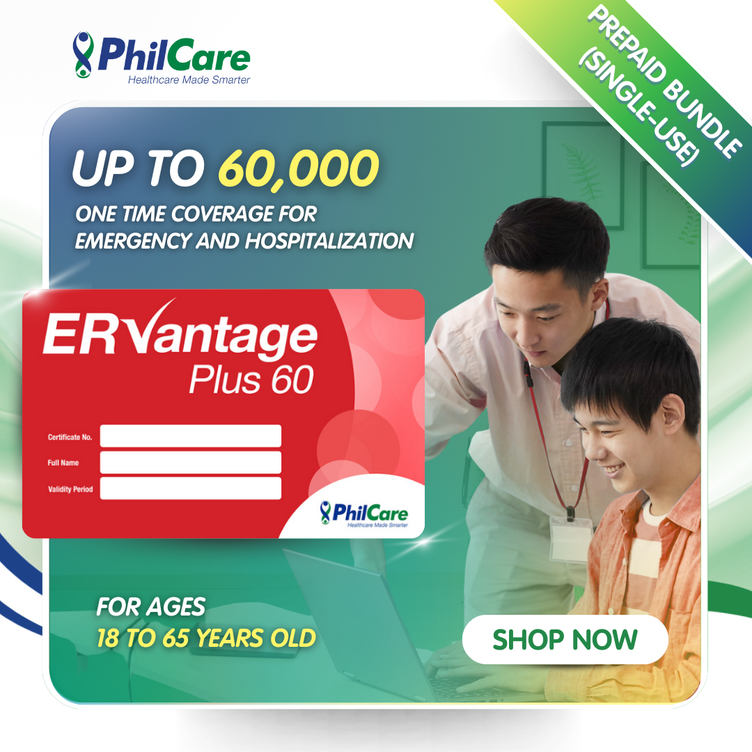 PhilCare Unli-Consult and ER Vantage Plus 60 for Adults
