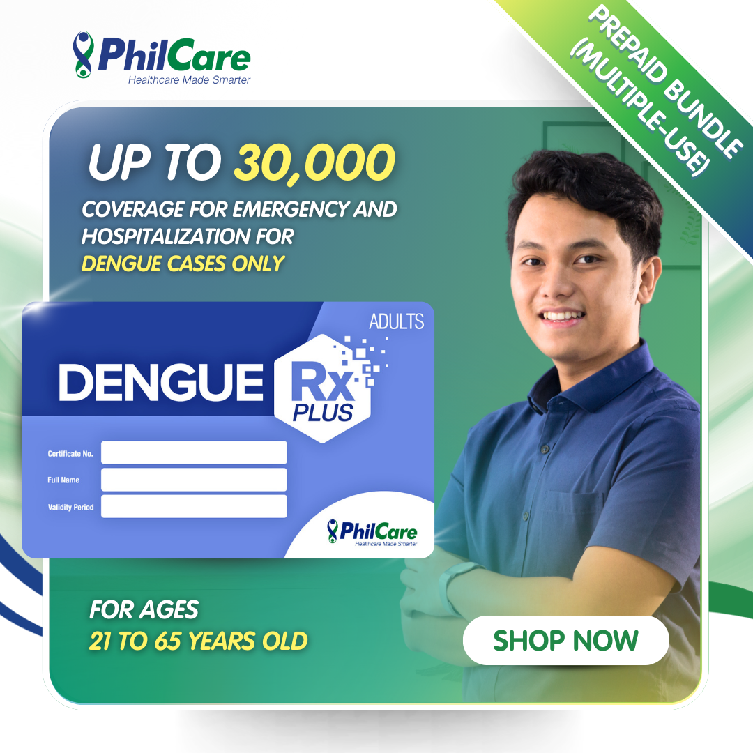 PhilCare Unli-digimed and Dengue RX for Adults