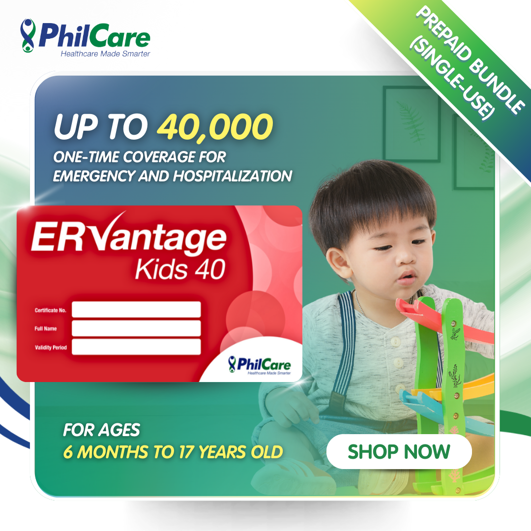 PhilCare Unli-Consult and ER Vantage Plus 40 for Kids