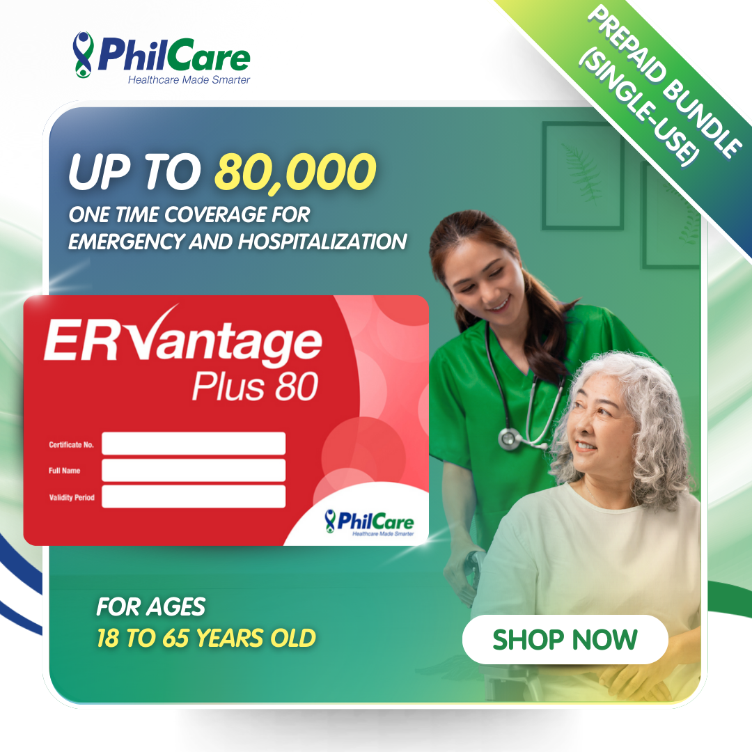 PhilCare Unli-Consult and ER Vantage Plus 80 for Adults