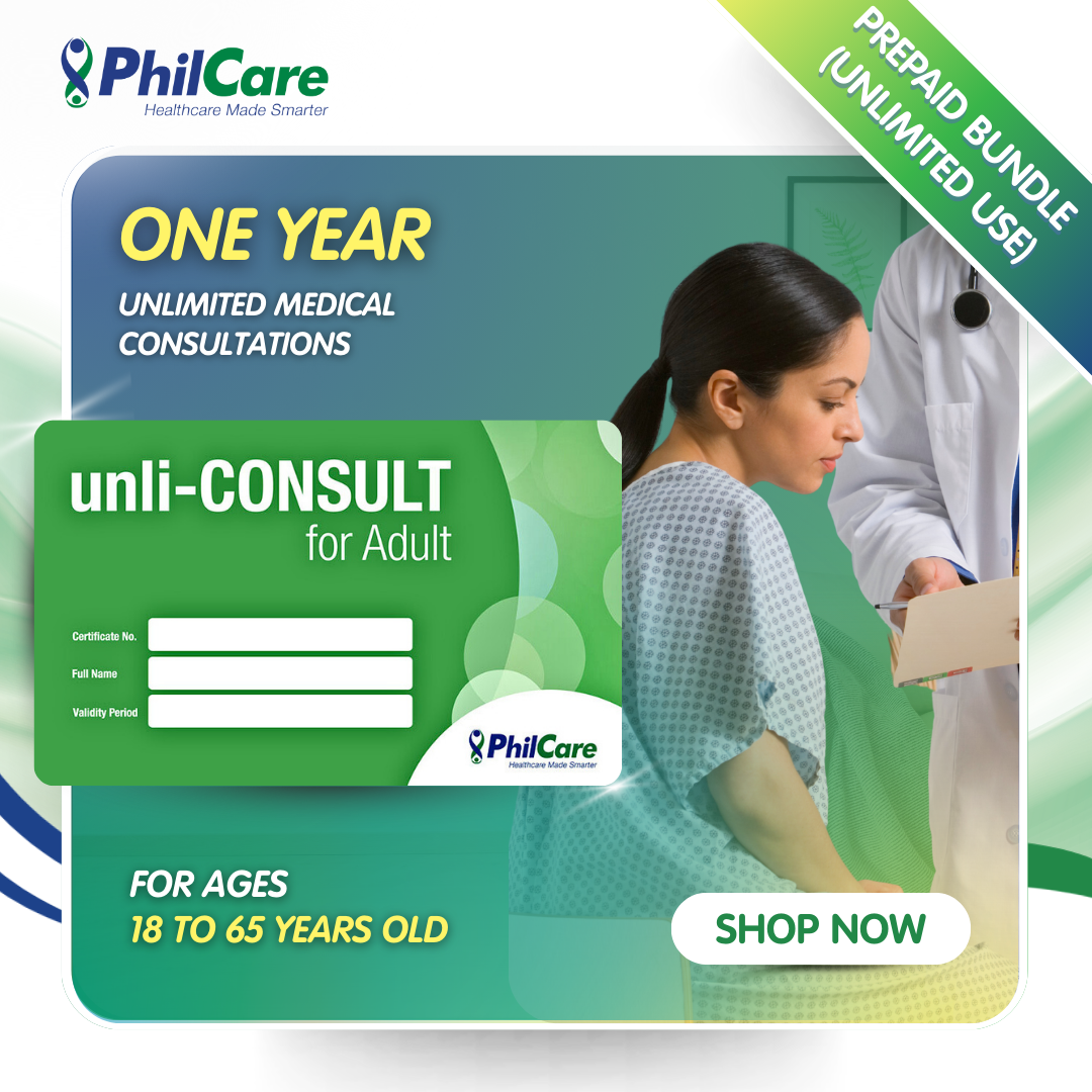 PhilCare Unli-Consult and ER Vantage Plus 40 for Adults