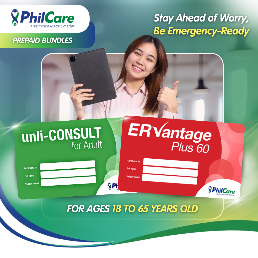 PhilCare Unli-Consult and ER Vantage Plus 60 for Adults