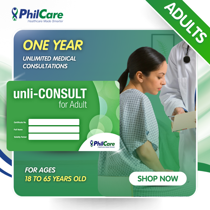 Unlimited Consultations for Adults – PhilCare – PHILCARE
